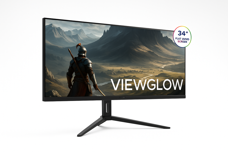 Premium angled view - correct stand design