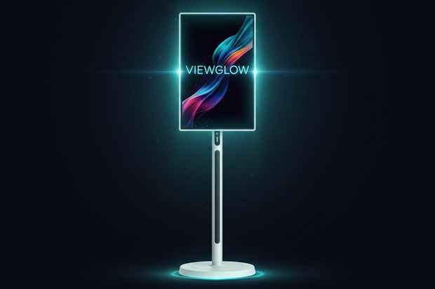 32" Rollable Stand Monitor Banner