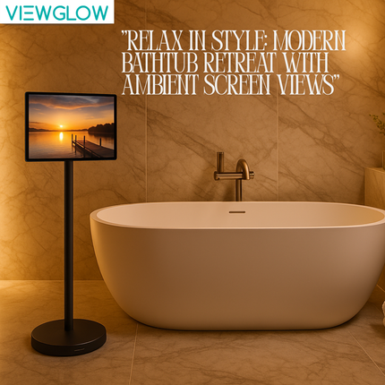 21.5 inch ViewGlow Monitor | High-Resolution Rollable Display | Smart Touch Screen - TechGenius
