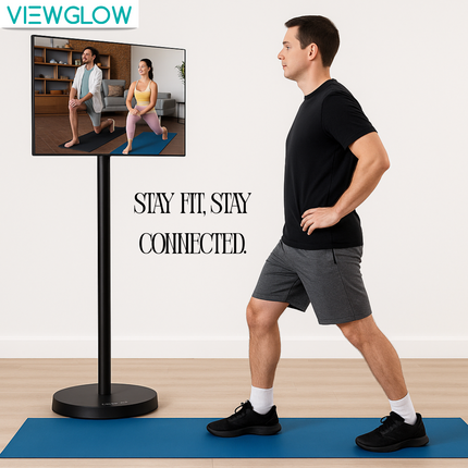 21.5 inch ViewGlow Monitor | High-Resolution Rollable Display | Smart Touch Screen - TechGenius