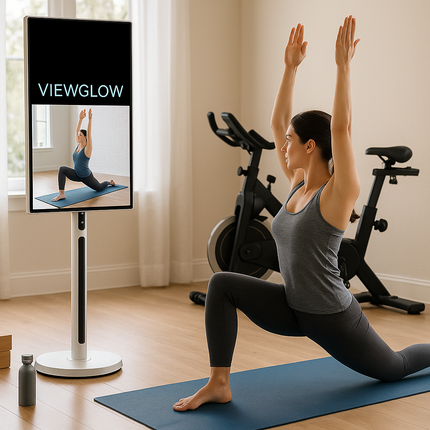 Home exercise/yoga session