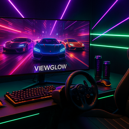 Professional esports racing setup