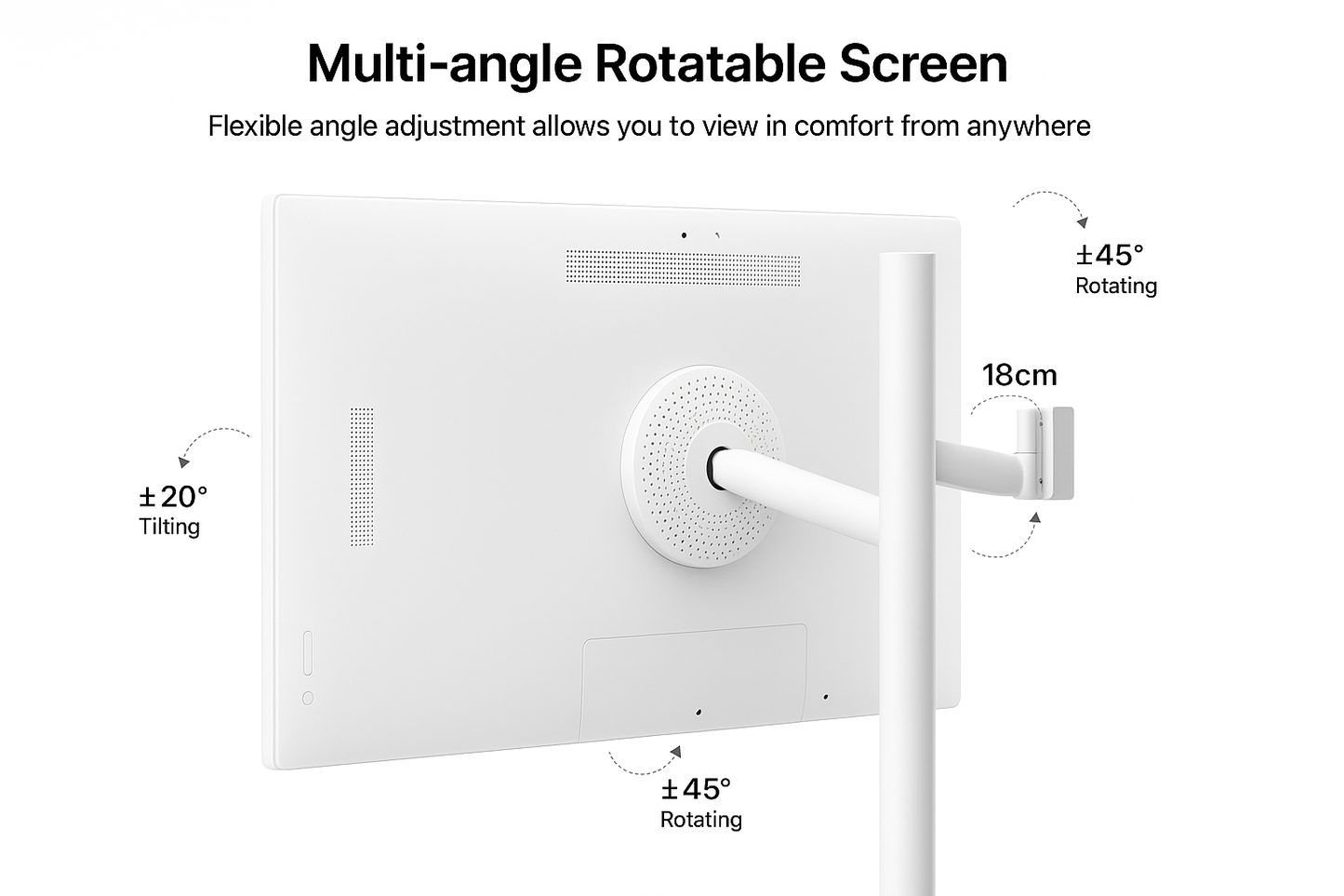 Refined product photography - same adjustability